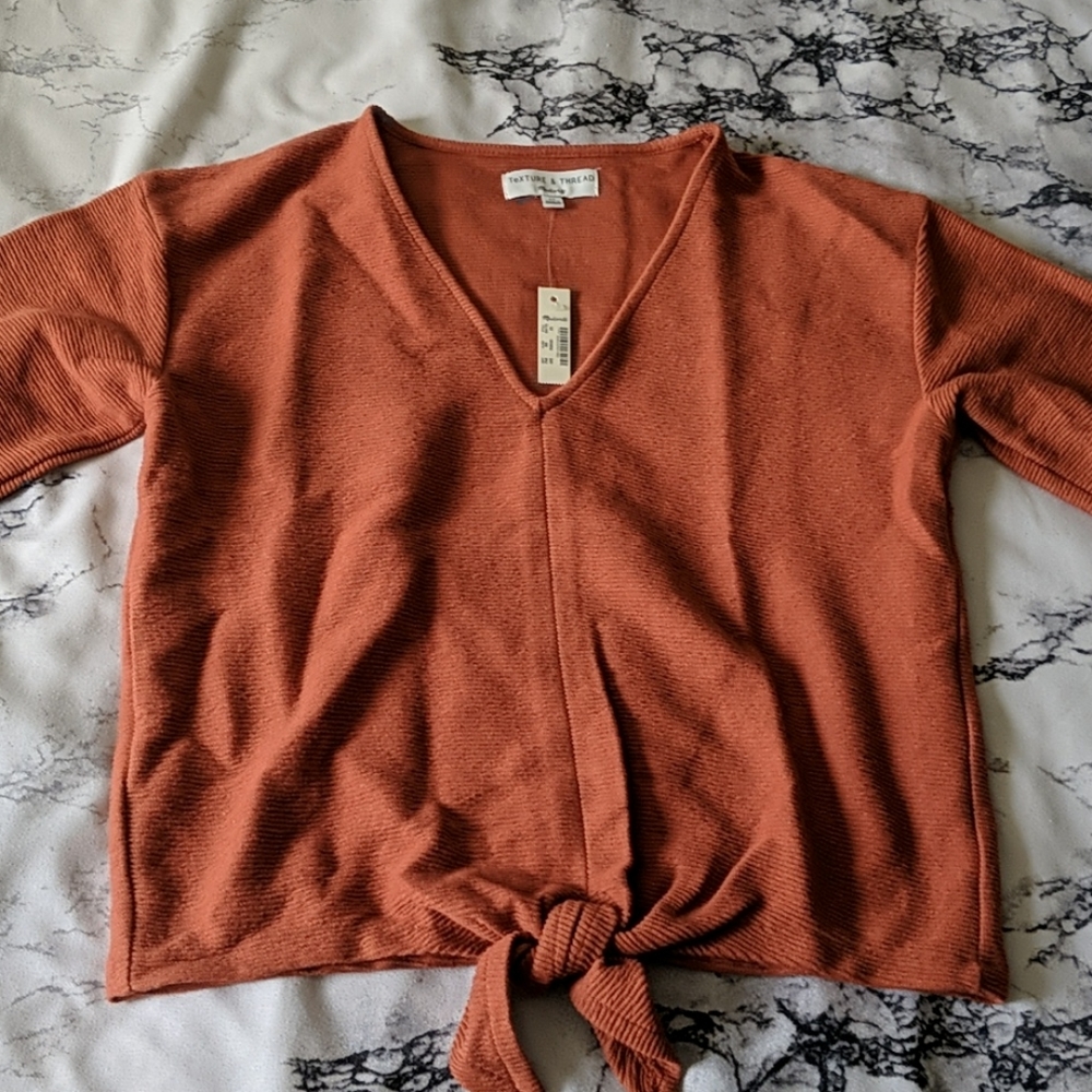 Madewell Texture & Thread Long sleeve XS